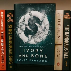 Ivory and Bone by Julie Eshbaugh First Edition Hardcover 2016 HarperTeen
